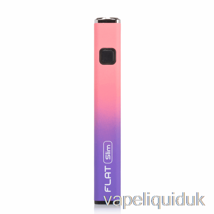 Yocan FLAT SLIM 350mAh Battery Purple Pink Vape Juice
